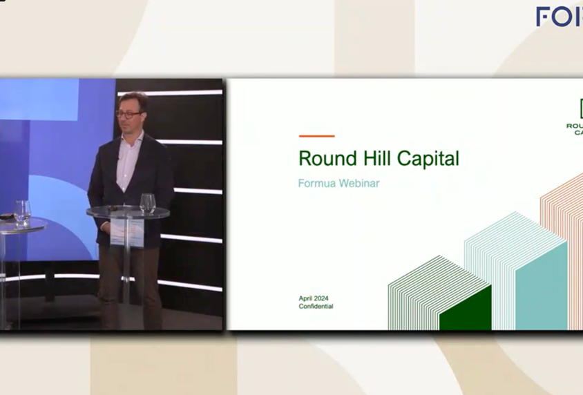 Michael Bickford presents Round Hill Capital history and investment thesis at Formues Investor Day 2024